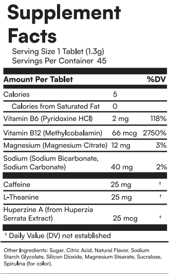 Blue Raspberry - Balanced Energy Tabs